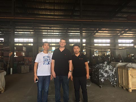 Australia Customer Visting Factory
